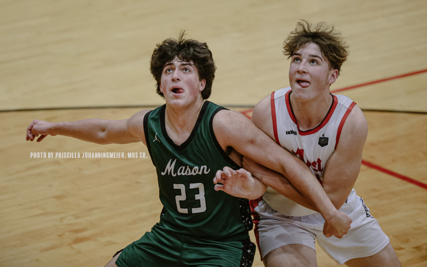 boys playing basketball