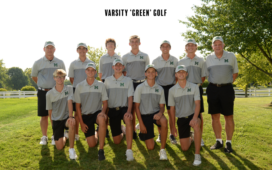 Boys Varsity Green Golf Team