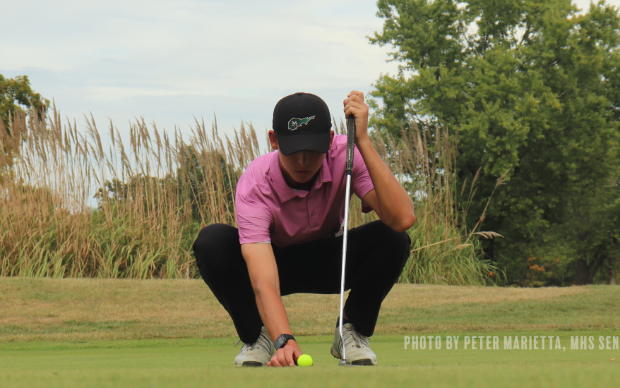 Golfer Golfing