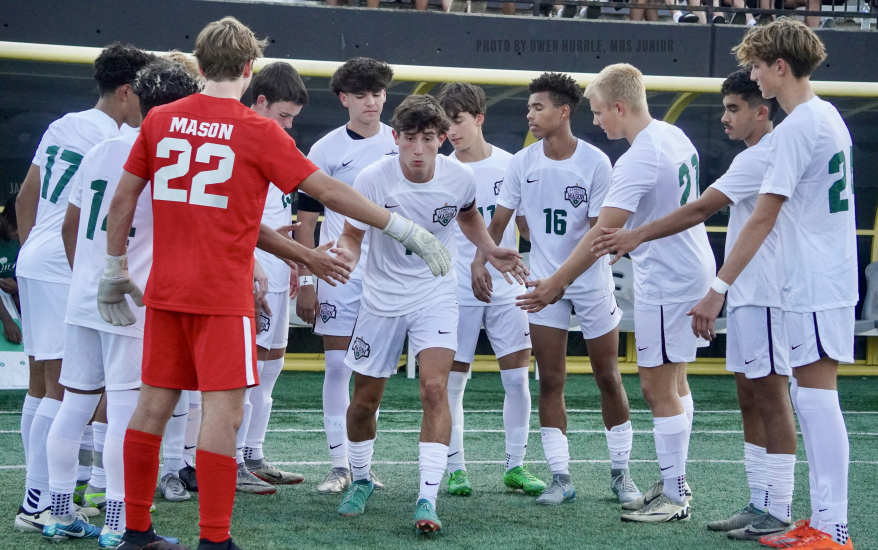 Soccer team together