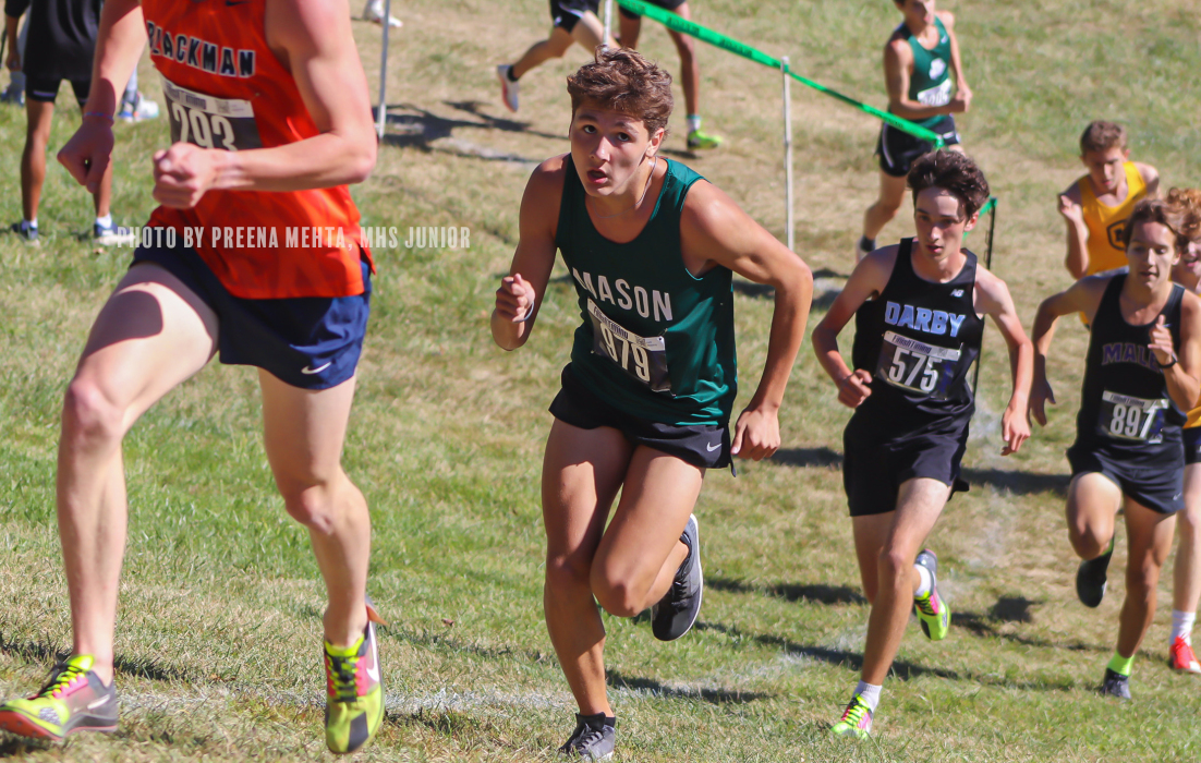 Mason Boys cross country runner